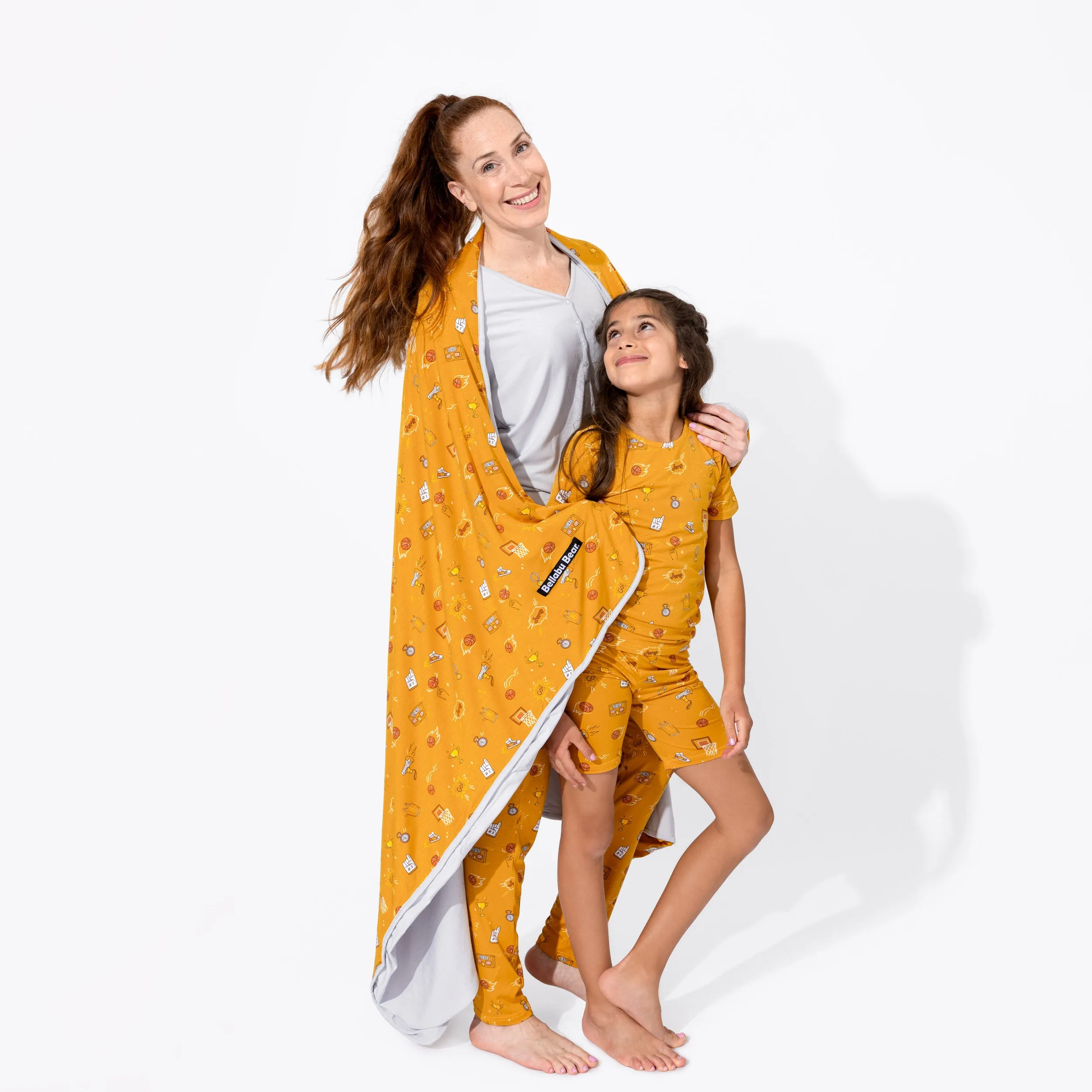 ---Basketball Bamboo Women's Pajama Set--