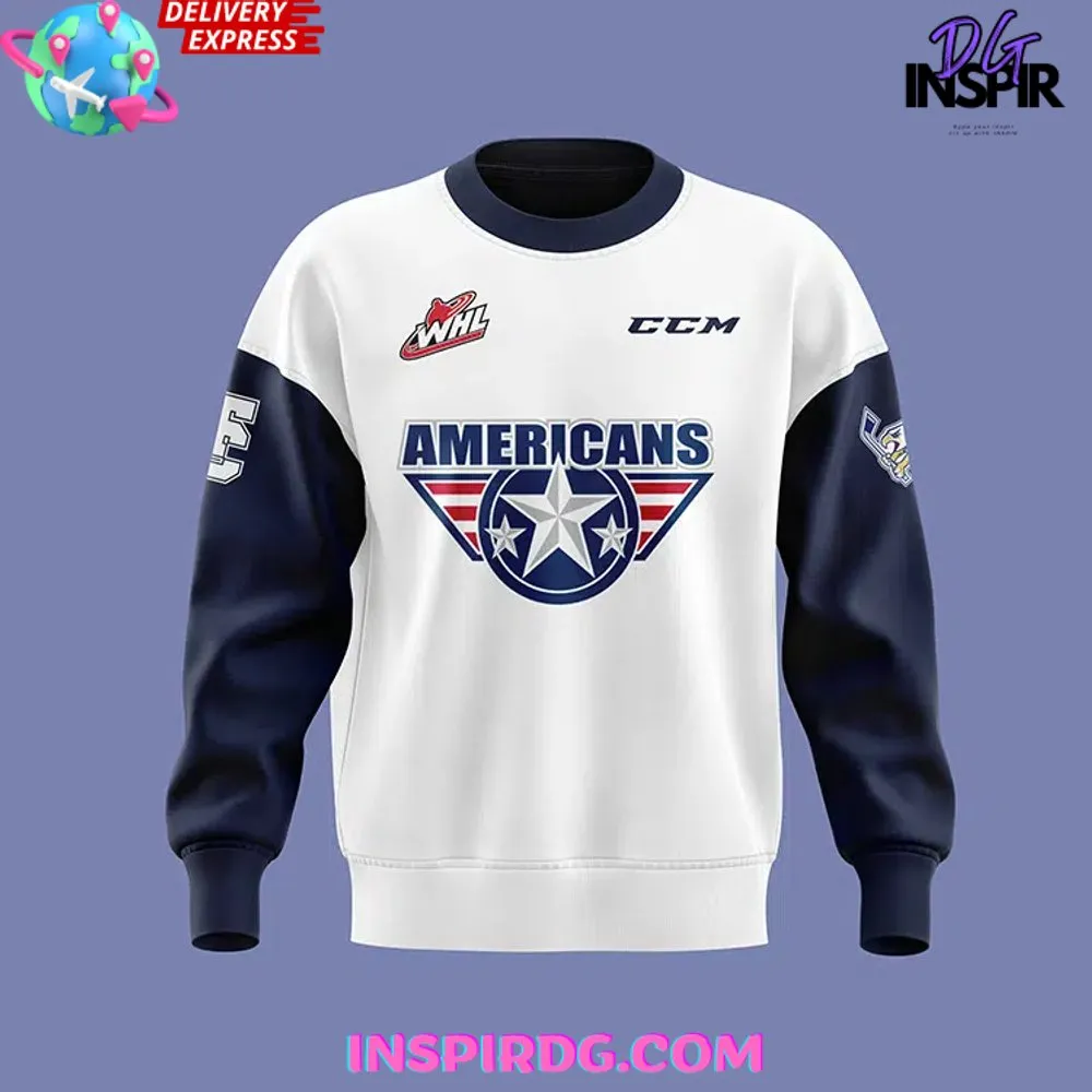 -Tri-City Americans Hockey 2024 Sweatshirt