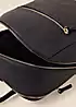 Accessorize Classic Zip Around Backpack in Black