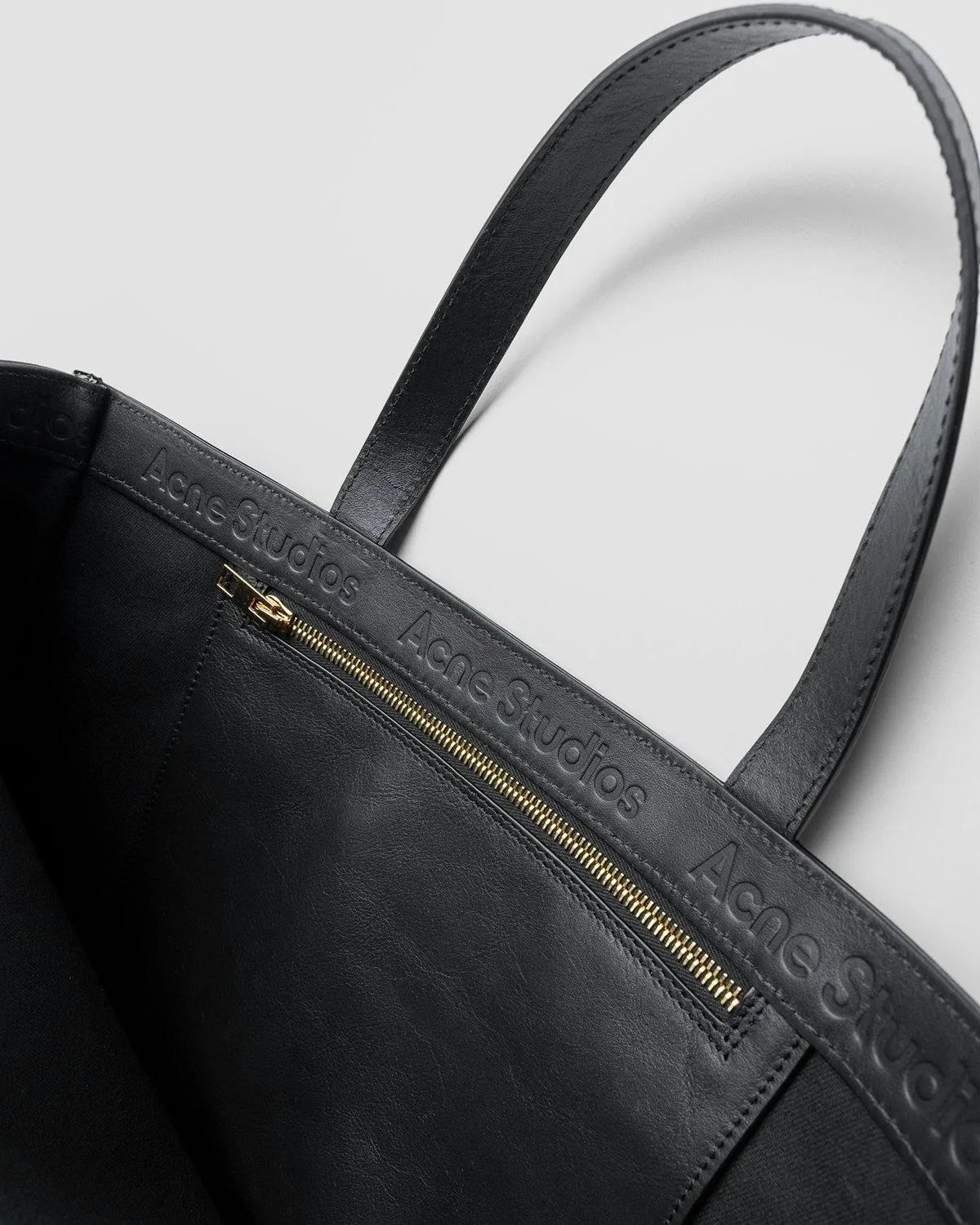 Acne Studios – Shiny Tote Bag Black | Highsnobiety Shop