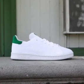 Adidas Big Kids Stan Smith Primeknit (white / green)