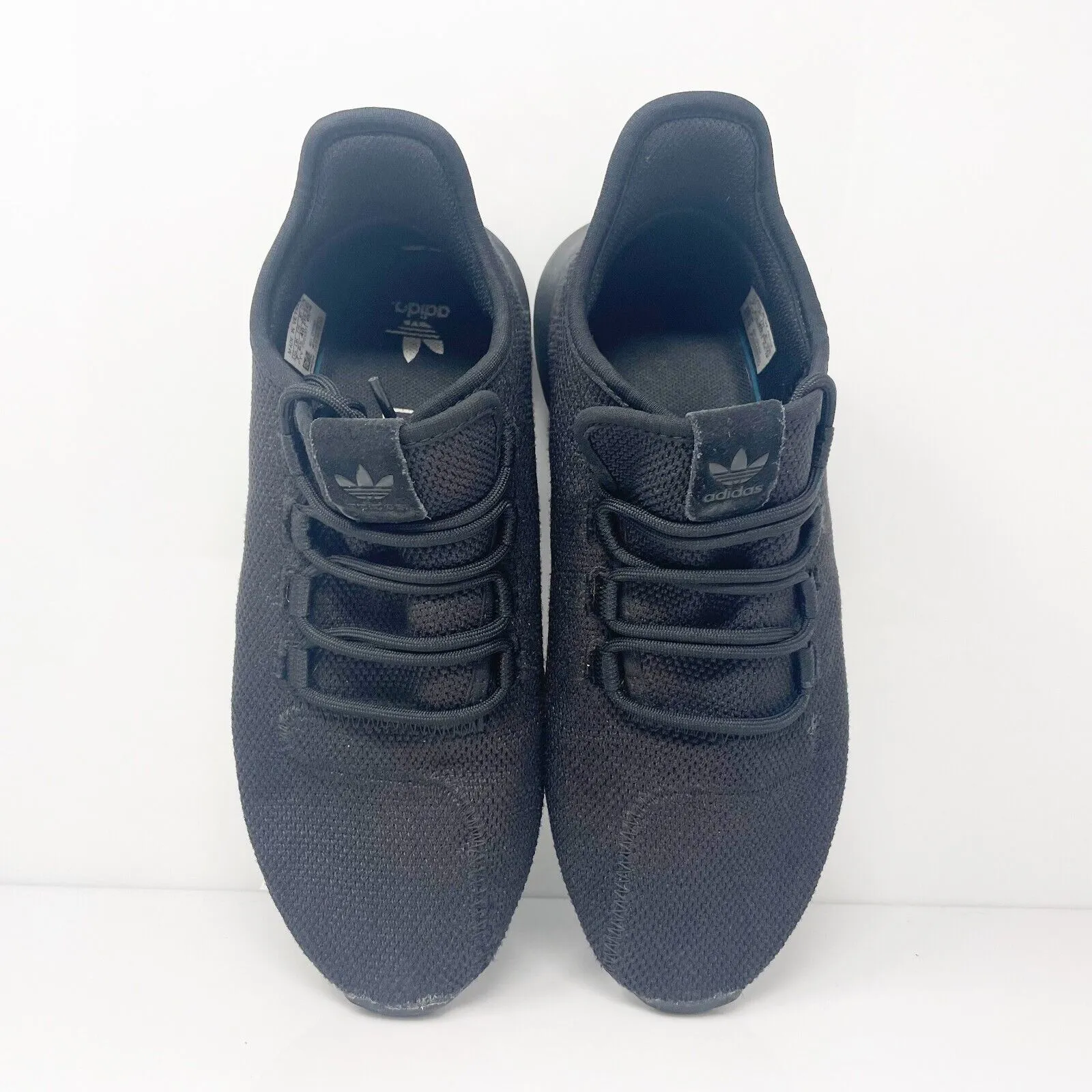 Adidas Boys Tubular Shadow CP9468 Black Running Shoes Sneakers Size 7