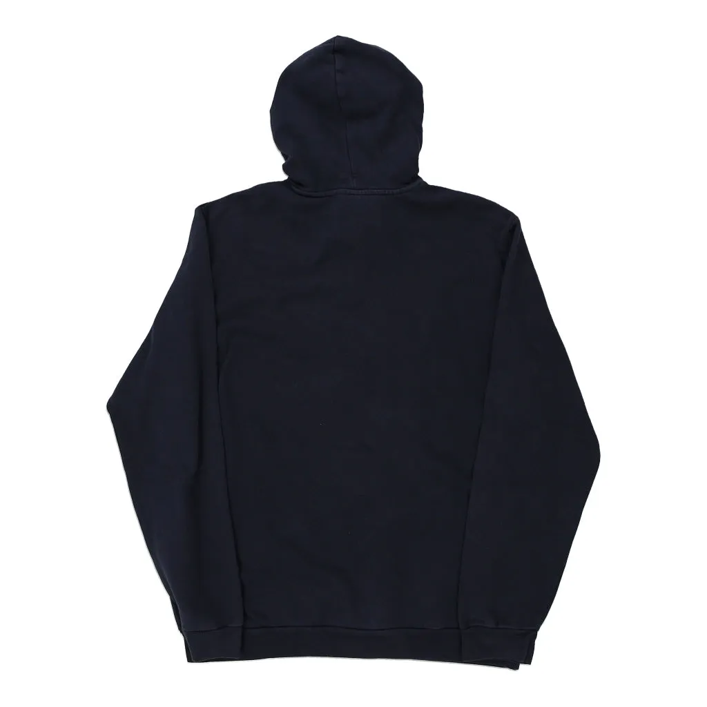 Adidas Hoodie - Large Navy Cotton Blend