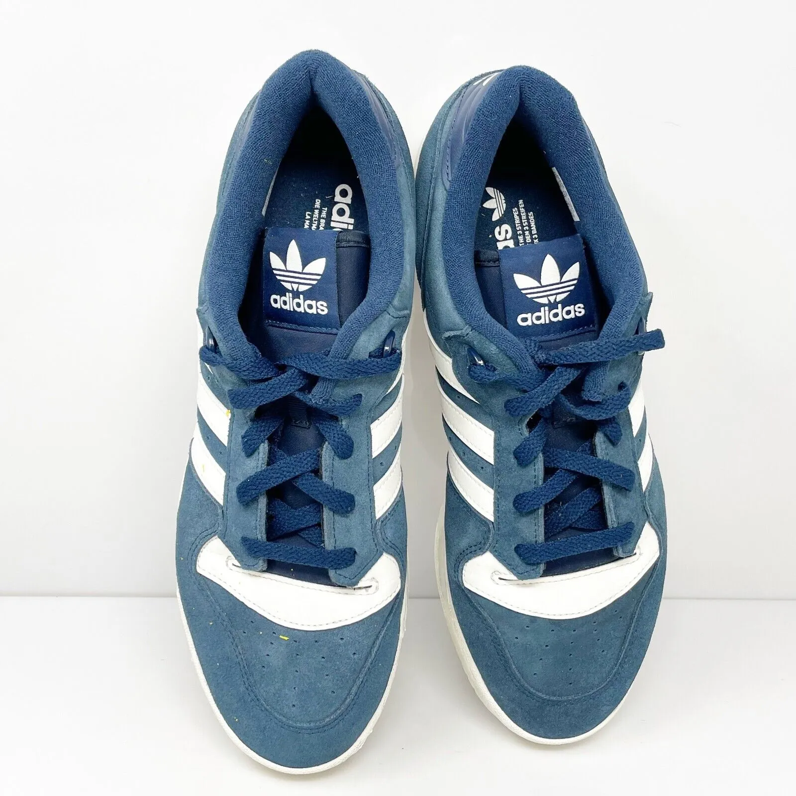 Adidas Mens Rivalry Low IE9910 Blue Casual Shoes Sneakers Size 11.5