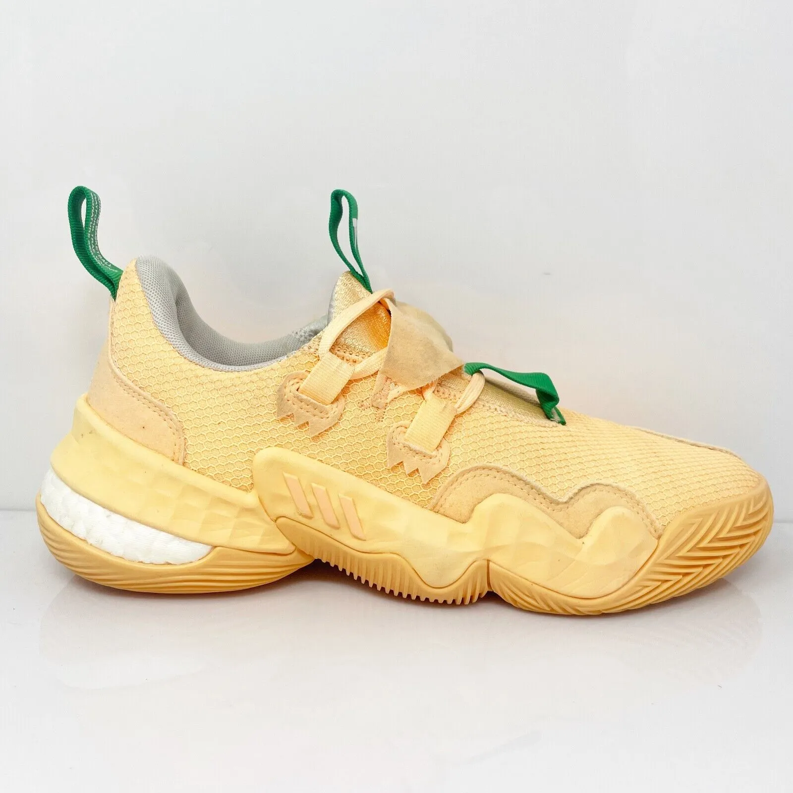 Adidas Mens Trae Young 1 GW3639 Yellow Running Shoes Sneakers Size 8.5