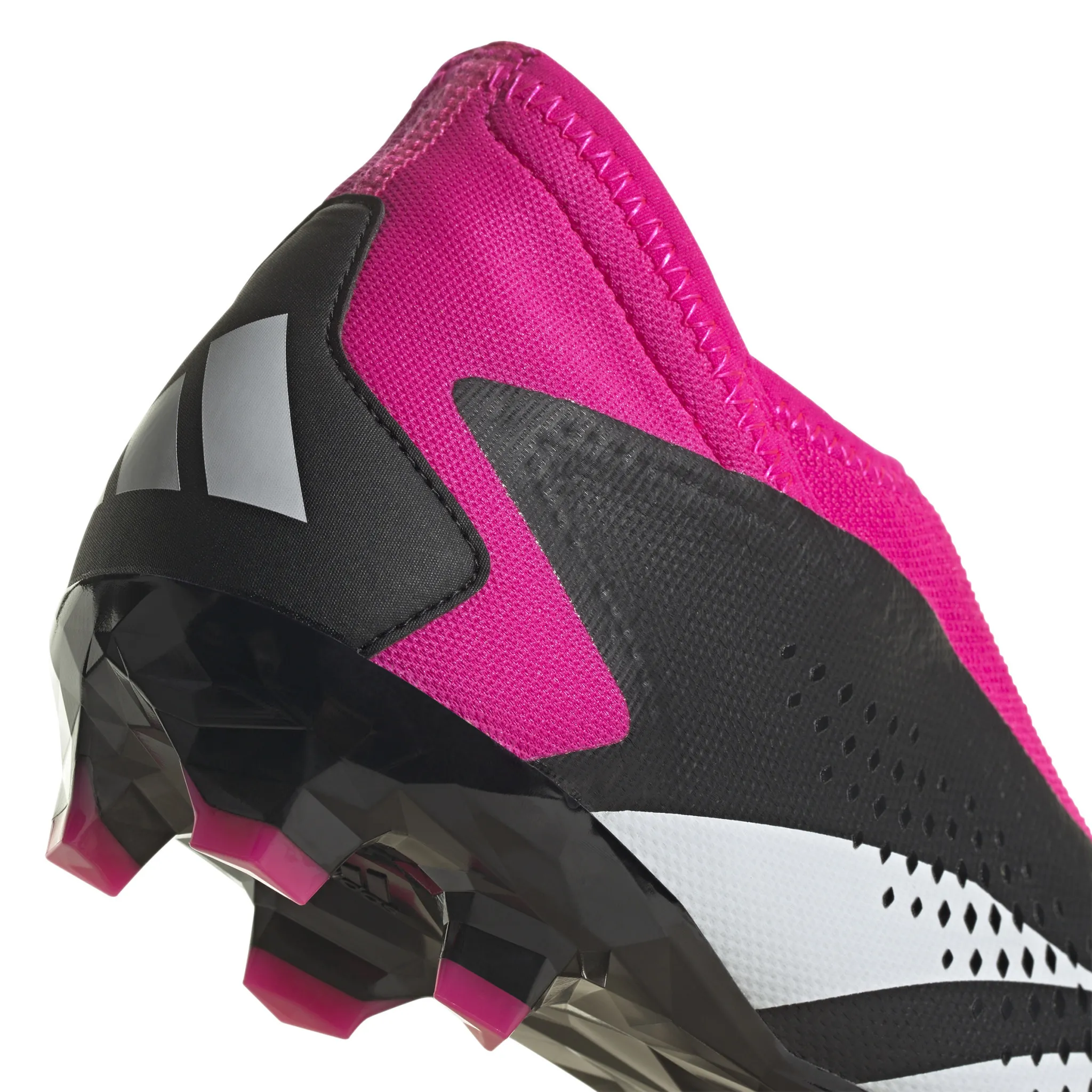 Adidas Predator Accuracy.3 Laceless FG (Black/Pink)