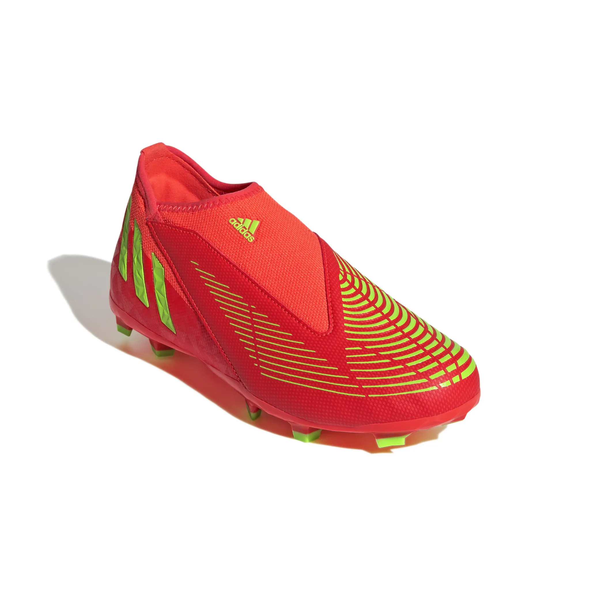 Adidas Predator Edge.3 Laceless FG Jr (Orange/Lime)