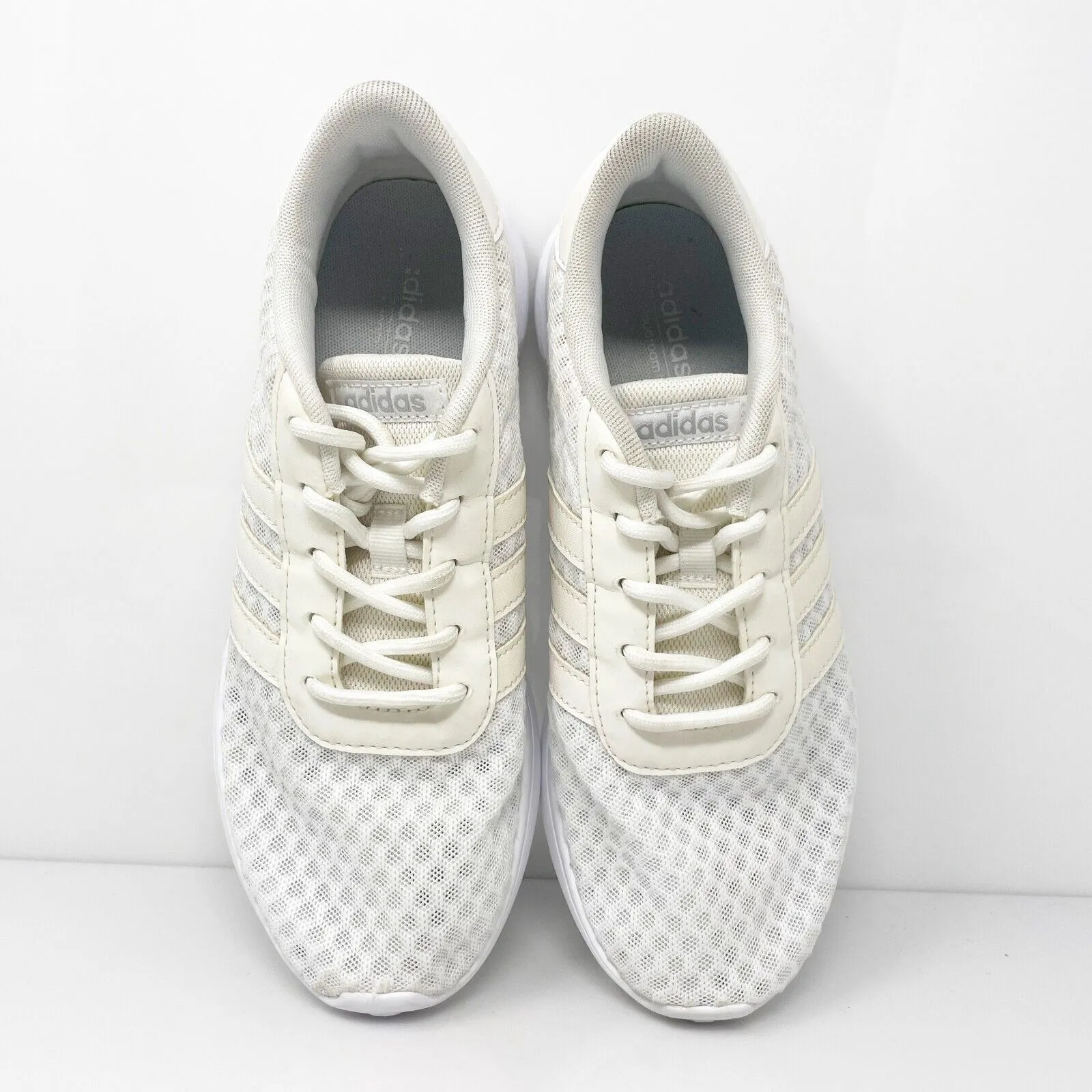 Adidas Womens Lite Racer AW3837 White Running Shoes Sneakers Size 7