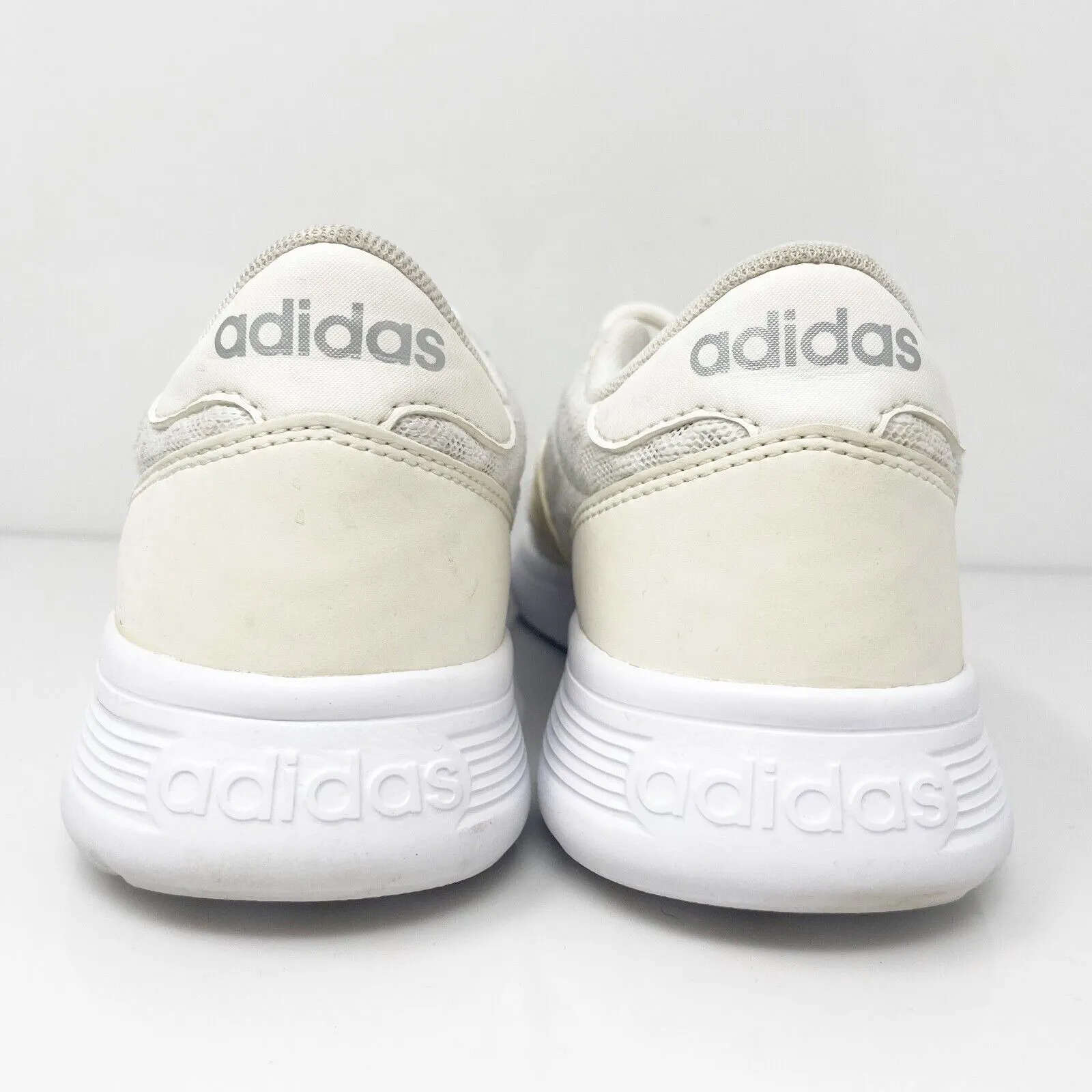 Adidas Womens Lite Racer AW3837 White Running Shoes Sneakers Size 7