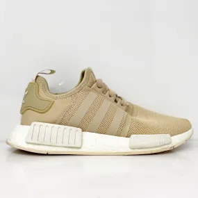 Adidas Womens NMD R1 FW6431 Beige Running Shoes Sneakers Size 8.5