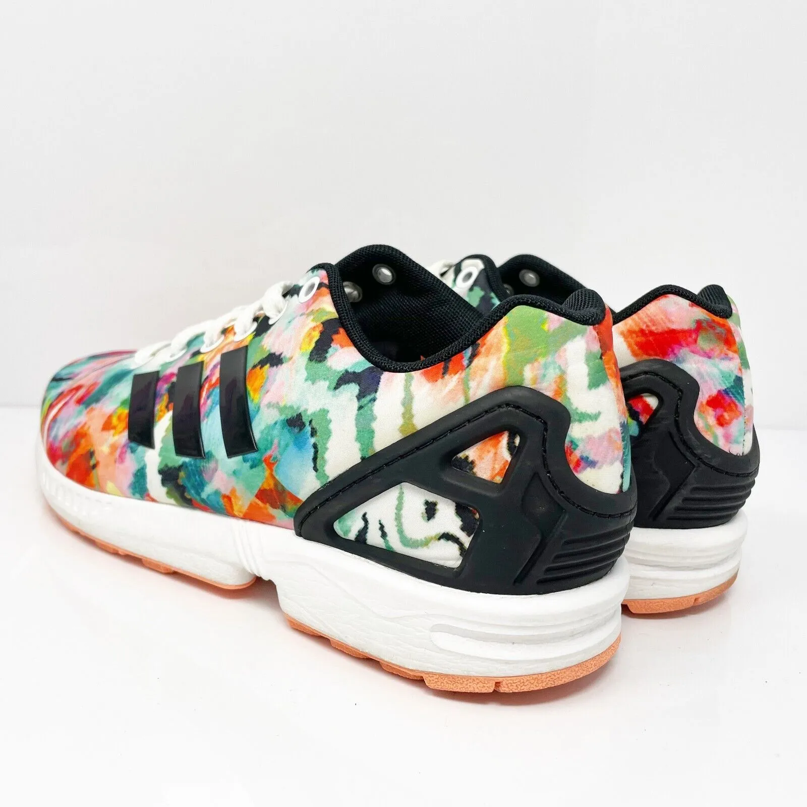 Adidas Womens ZX Flux BB3788 Multicolor Running Shoes Sneakers Size 7.5