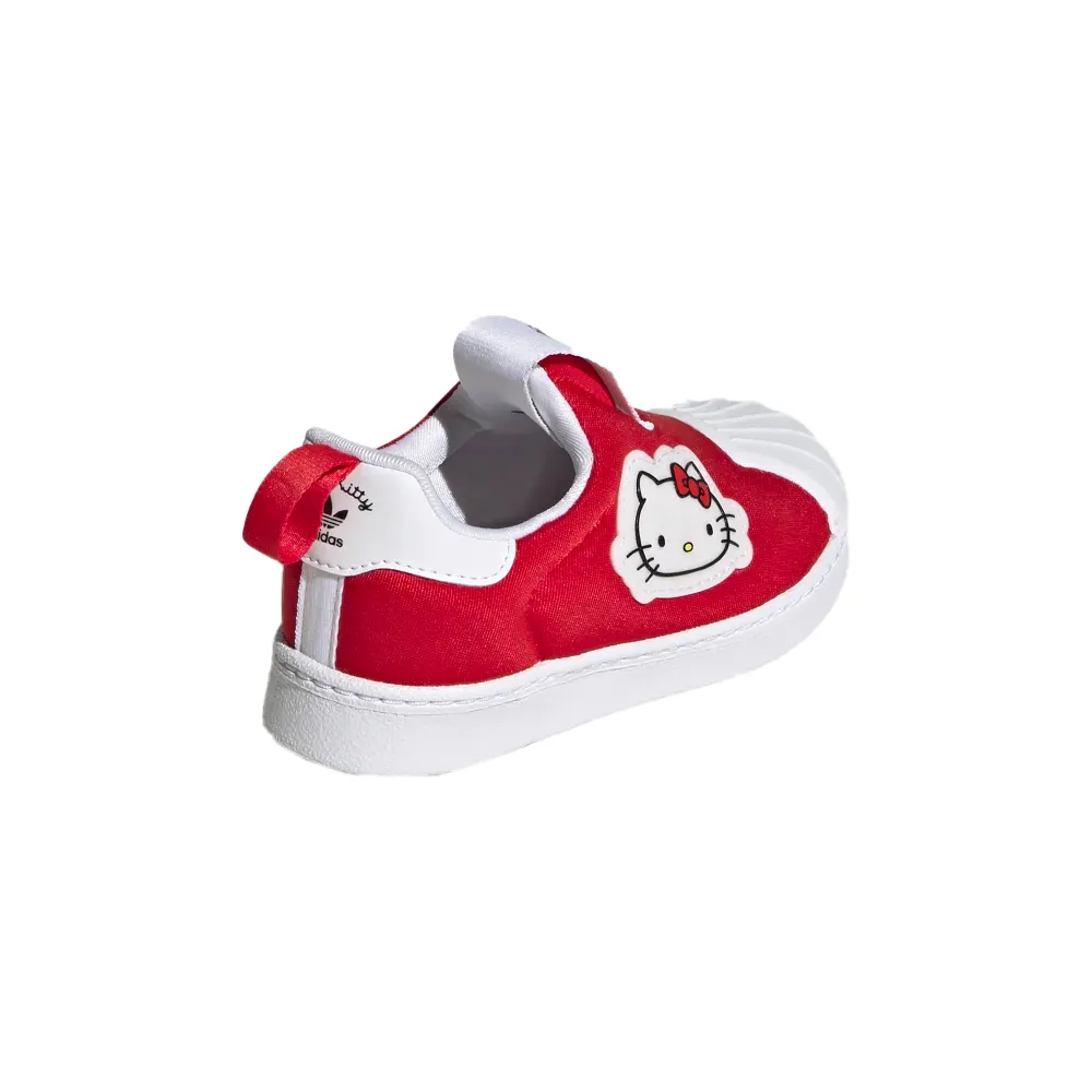 Adidas X Hello Kitty Superstar 360 Infant Vivid Red / Cloud White / Core Black GY9213