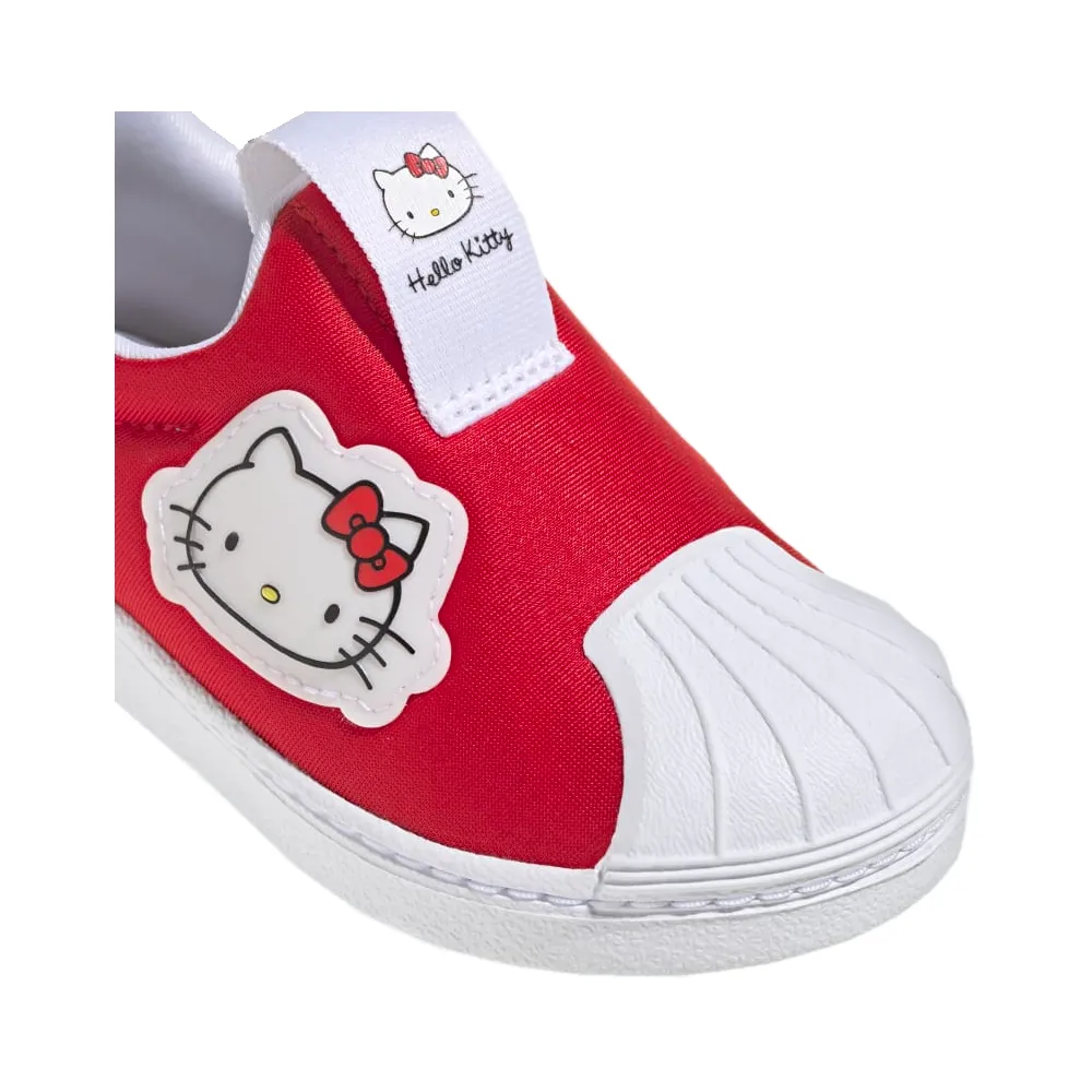 Adidas X Hello Kitty Superstar 360 Infant Vivid Red / Cloud White / Core Black GY9213