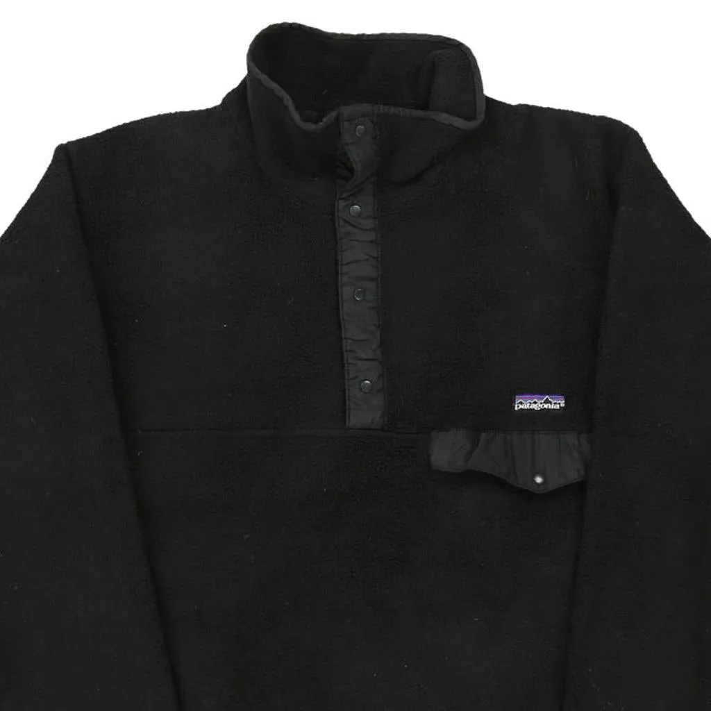 Age 12-14 Patagonia Fleece - Medium Black Polyester