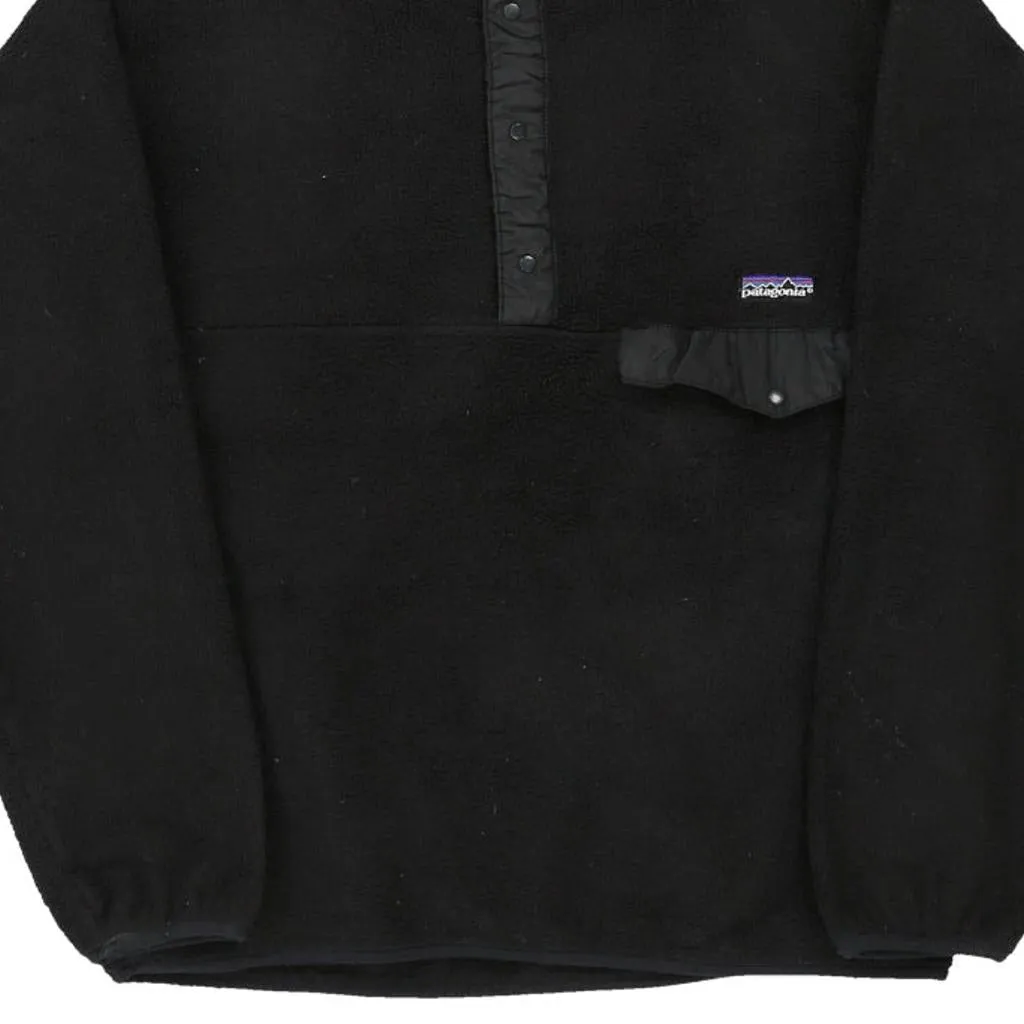 Age 12-14 Patagonia Fleece - Medium Black Polyester