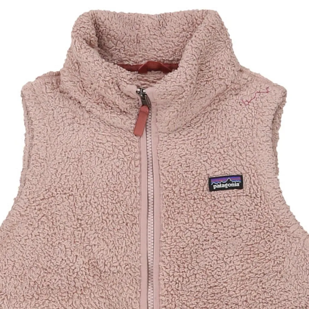 Age 12 Patagonia Gilet - Large Pink Polyester