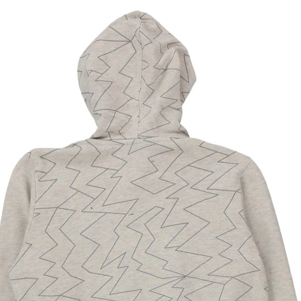 Age 14-16 Jordan Hoodie - 2XL Grey Cotton Blend