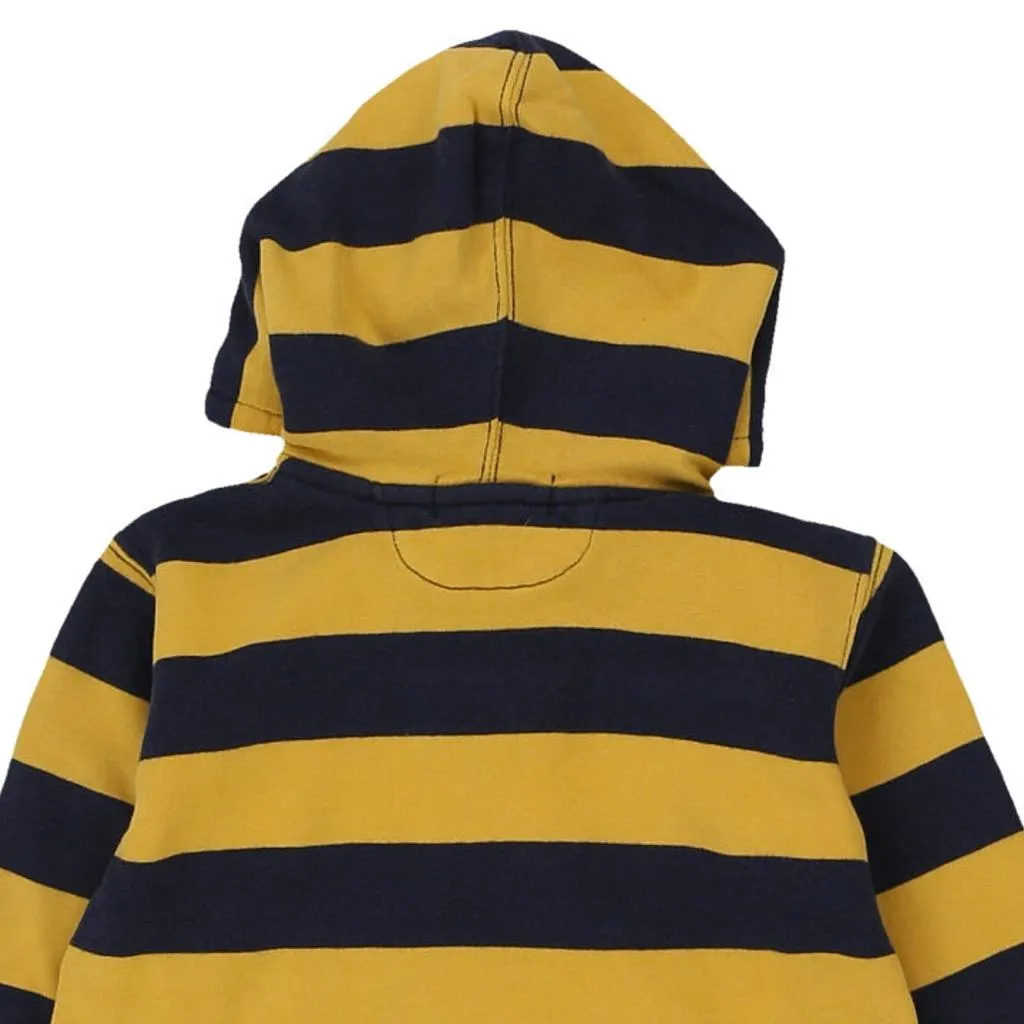 Age 18 Months Ralph Lauren Striped Hoodie - 2XS Yellow Cotton