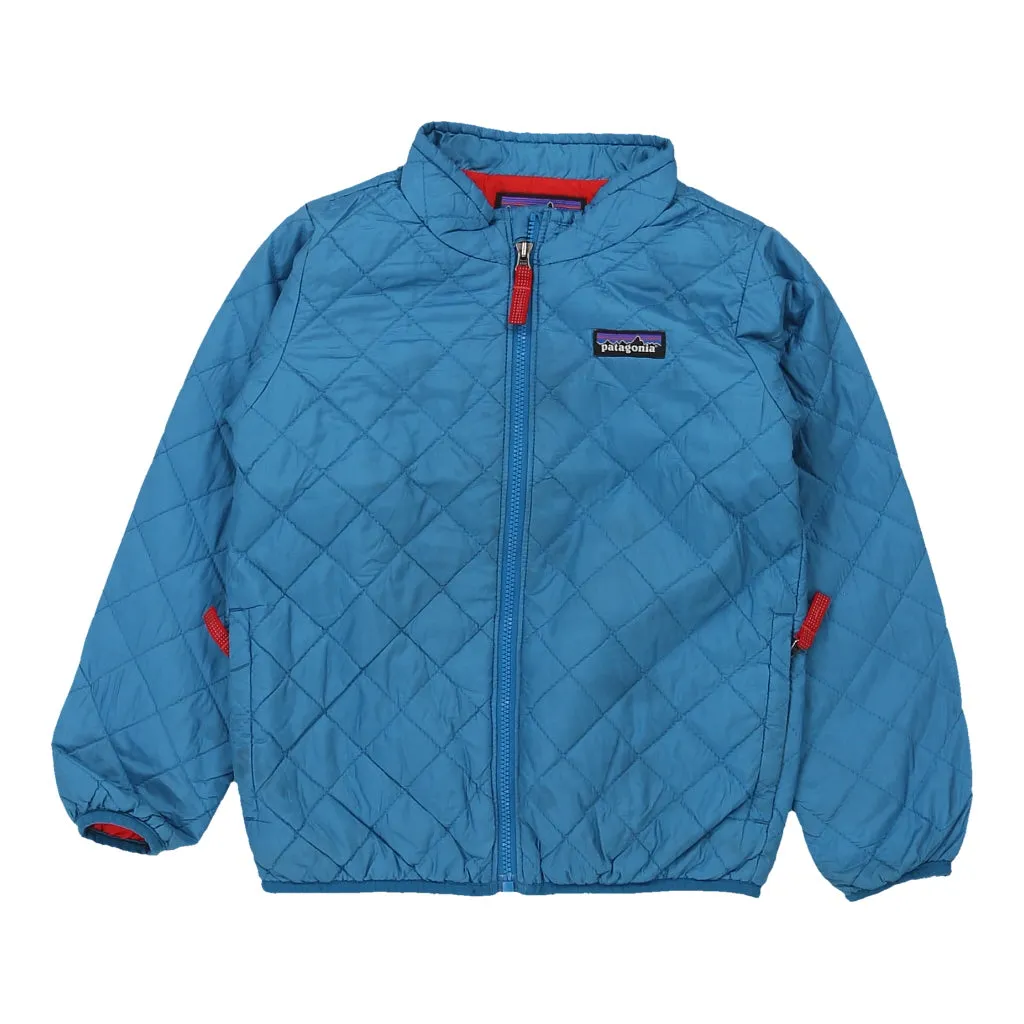 Age 5T Patagonia Jacket - XS Blue Polyester