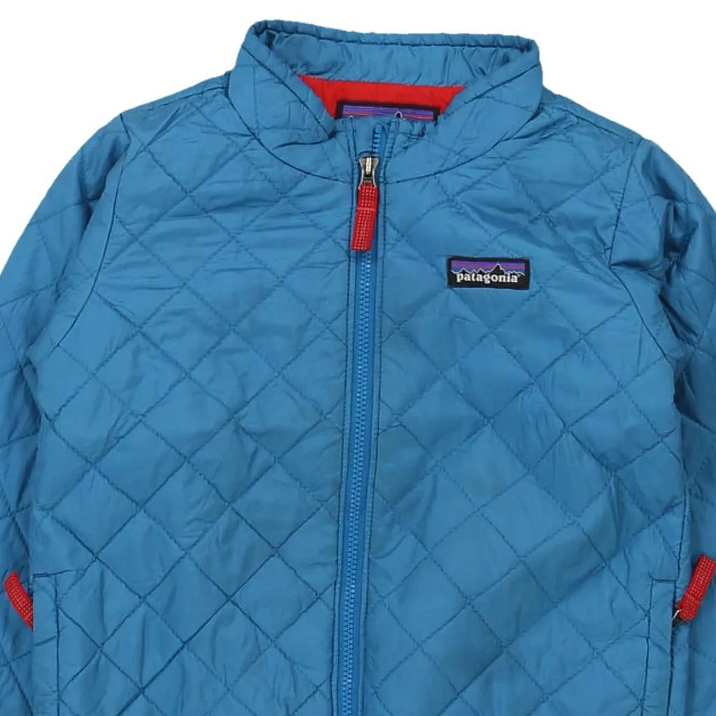 Age 5T Patagonia Jacket - XS Blue Polyester