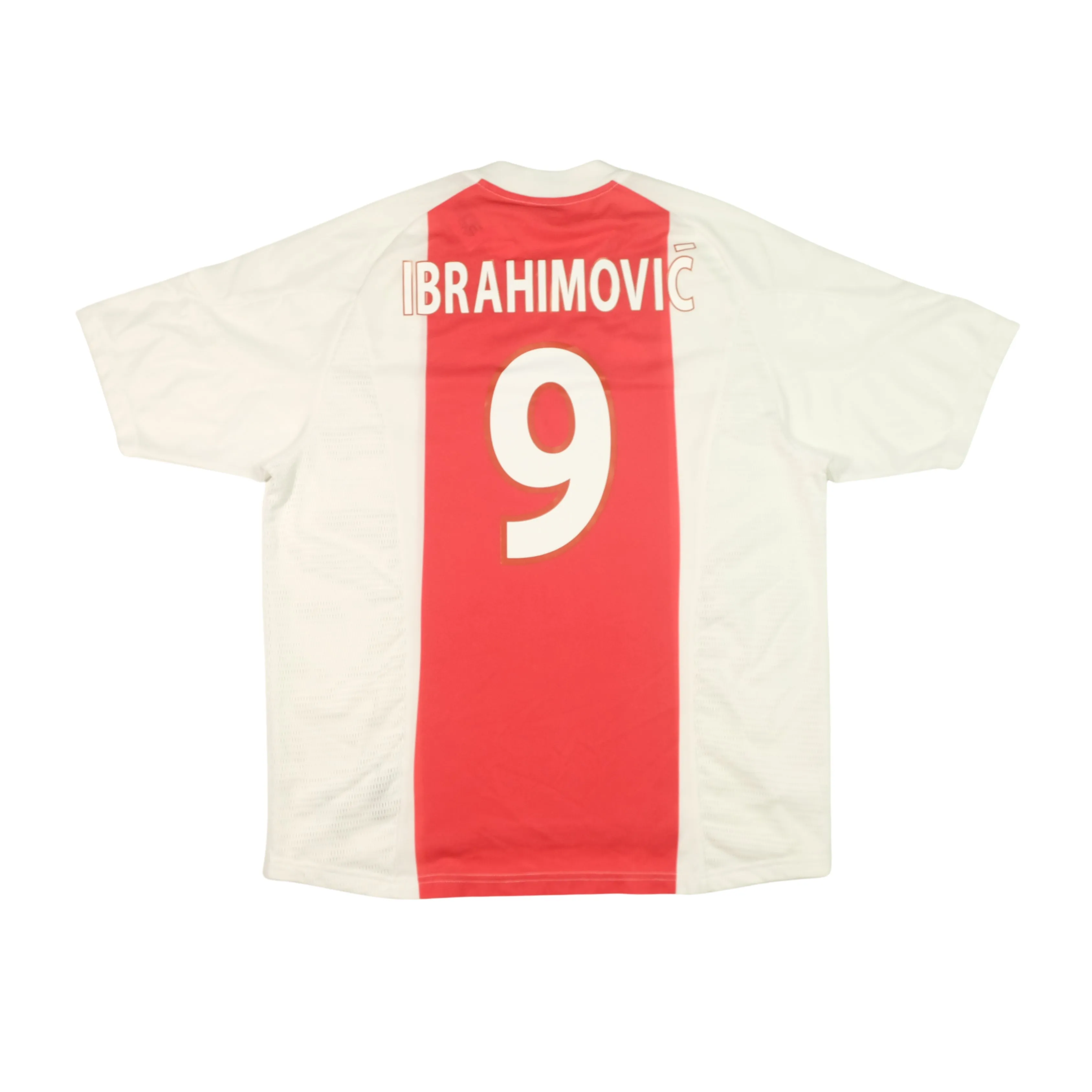 Ajax Adidas Ibrahimovic 2002/2003 Home Football Shirt (L)