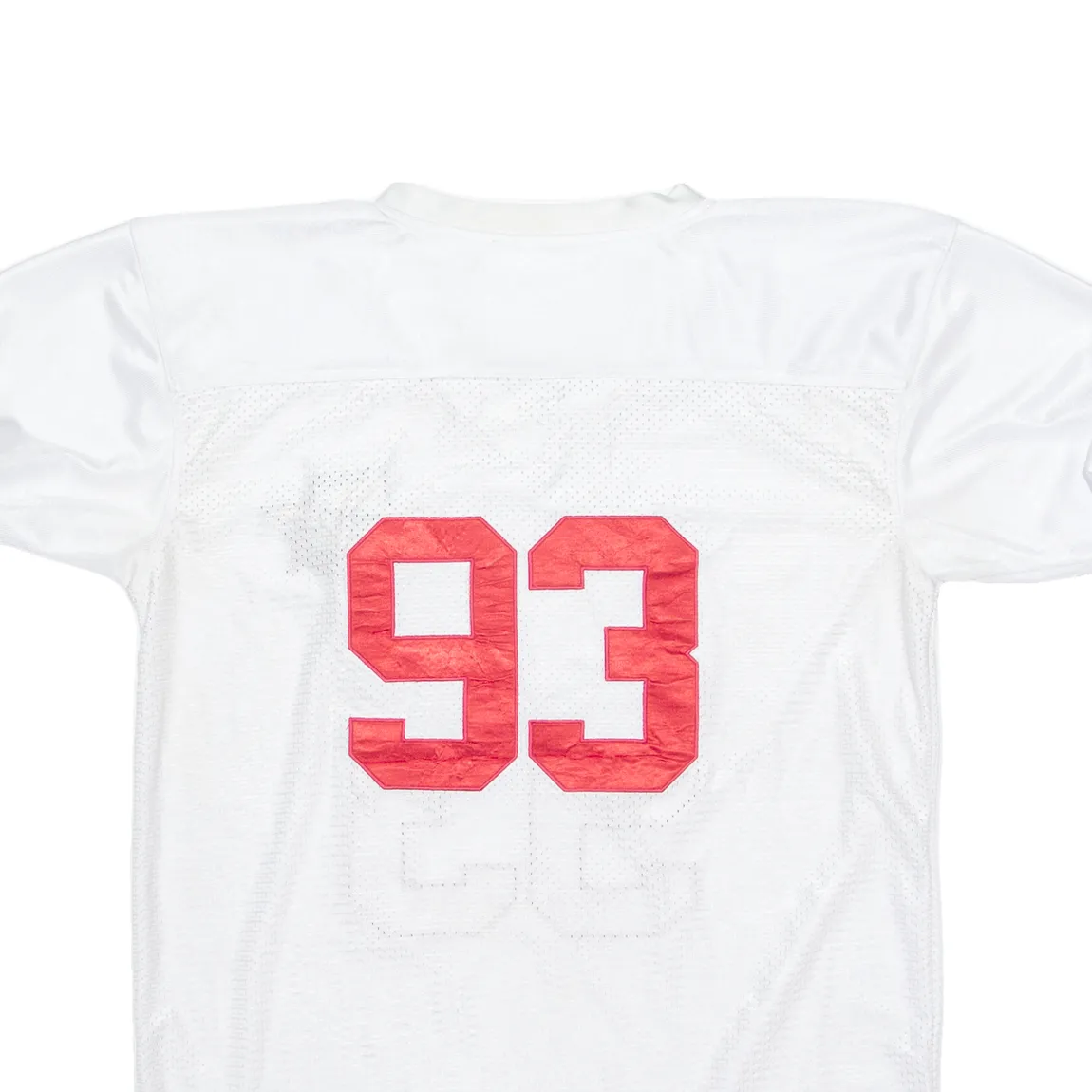 American Football Mens Jersey White USA V-Neck 2XL