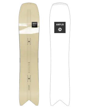 Amplid The Spray Tray Snowboard - 2025 | Shop Snowboards at Trojan Wake Ski Snow & Snow Skiers Warehouse