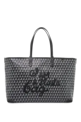 Anya Hindmarch    Anya Hindmarch I Am A Plastic Bag Zipped Motif Tote Bag