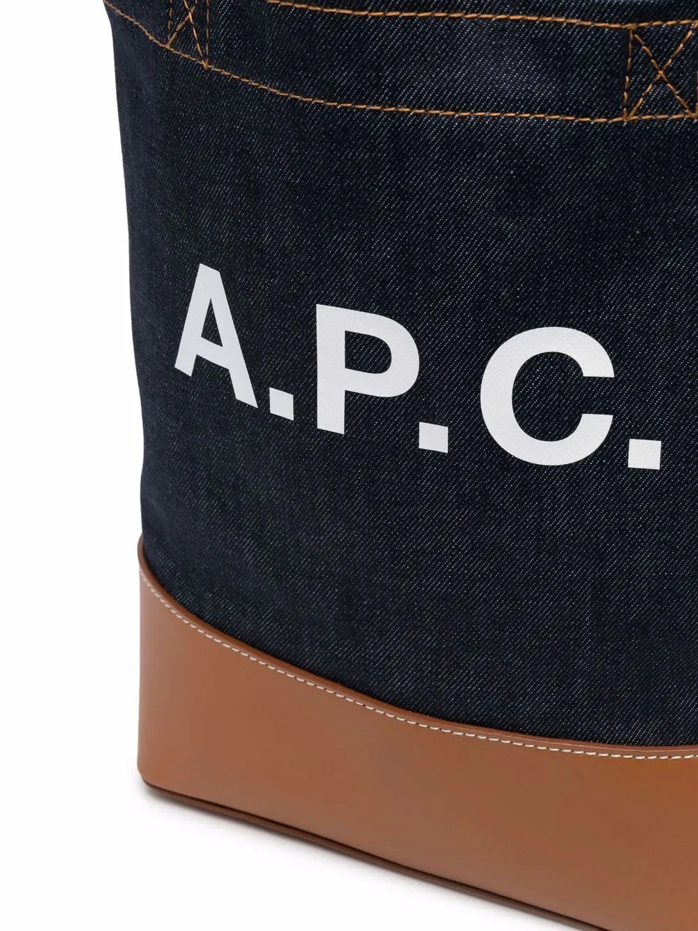 A.P.C.    A.P.C. Axel Small Denim Tote Bag