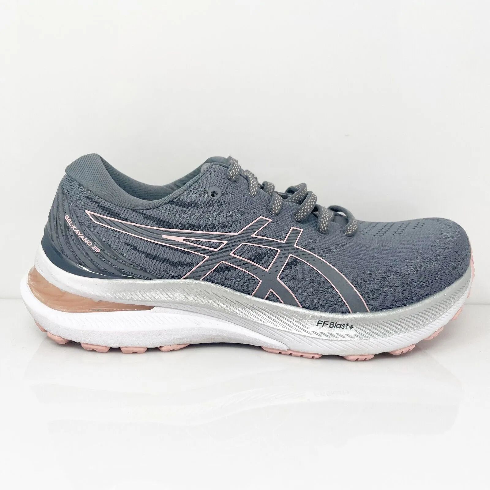 Asics Womens Gel Kayano 29 1012B272 Gray Running Shoes Sneakers Size 7.5