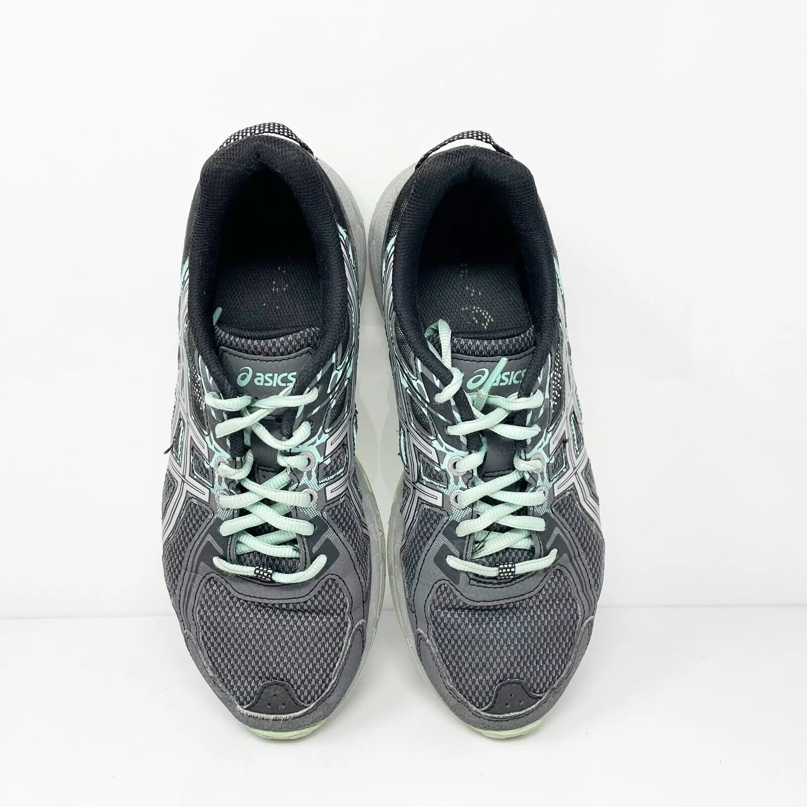 Asics Womens Gel Venture 6 T7G7Q Gray Running Shoes Sneakers Size 9 D