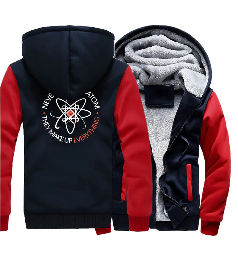 Atom Zipper Fleece Hoodie