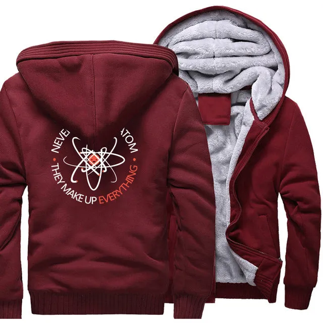 Atom Zipper Fleece Hoodie