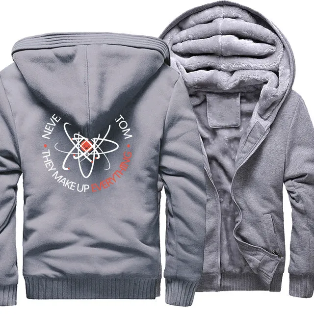 Atom Zipper Fleece Hoodie