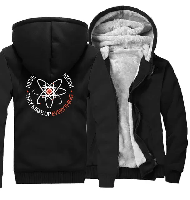 Atom Zipper Fleece Hoodie