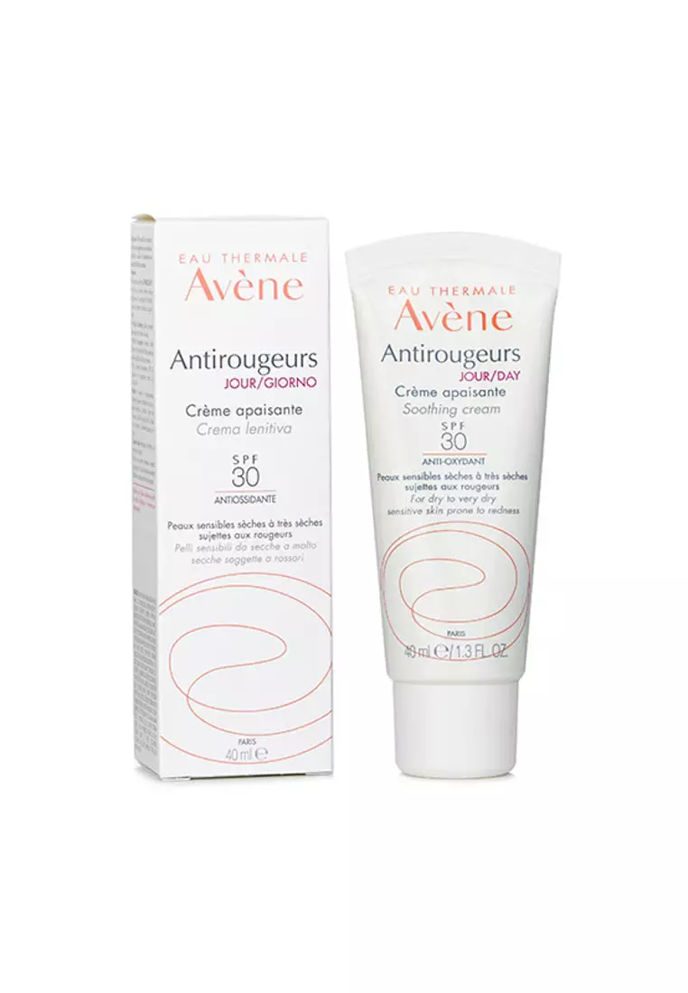 Avène AVÈNE - Antirougeurs DAY Soothing Cream SPF 30 - For Dry to Very Dry Sensitive Skin Prone to Redness 40ml/1.3oz