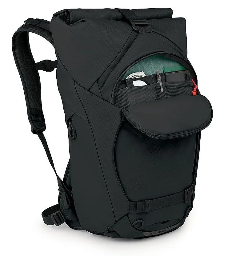 backpack Osprey Metron Roll Top 22 - Black