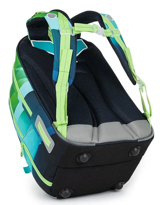 backpack Topgal CODA 22018 - B/Green/Blue - unisex junior
