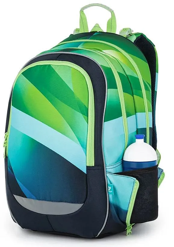backpack Topgal CODA 22018 - B/Green/Blue - unisex junior