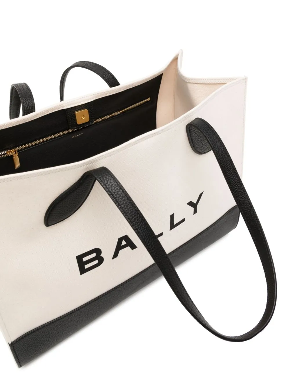 Bally    Bally Bar Keep On Cotton Tote Bag