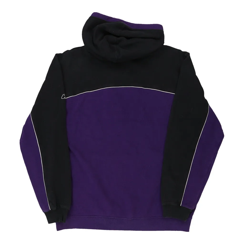 Baltimore Ravens Reebok NFL Hoodie - Medium Purple Cotton Blend