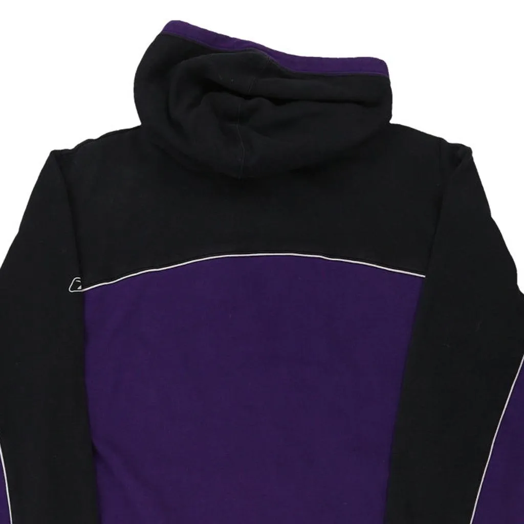 Baltimore Ravens Reebok NFL Hoodie - Medium Purple Cotton Blend