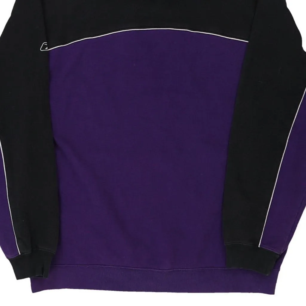 Baltimore Ravens Reebok NFL Hoodie - Medium Purple Cotton Blend