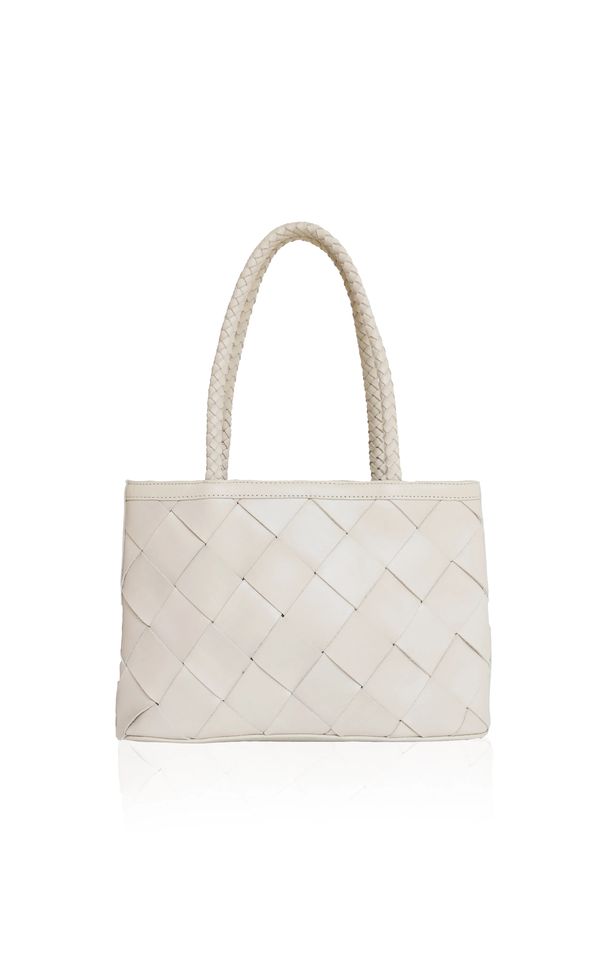 Bembien Ella Grande Woven Leather Tote Bag