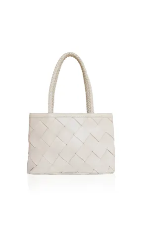 Bembien Ella Grande Woven Leather Tote Bag