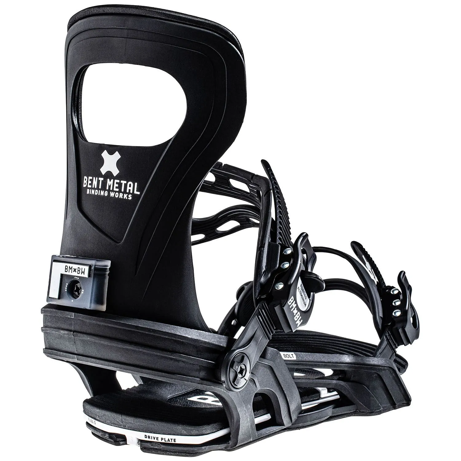 Bent Metal Bolt Snowboard Bindings – High-Performance Bindings with Adjustable Fit for Ultimate Snowboarding Control