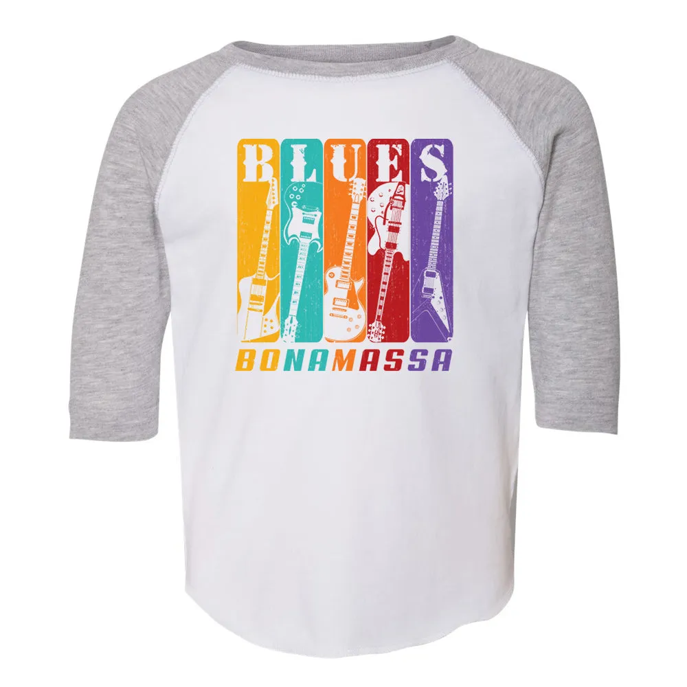 Blues Beginnings Baseball 3/4 Sleeve T-Shirt (Toddler)