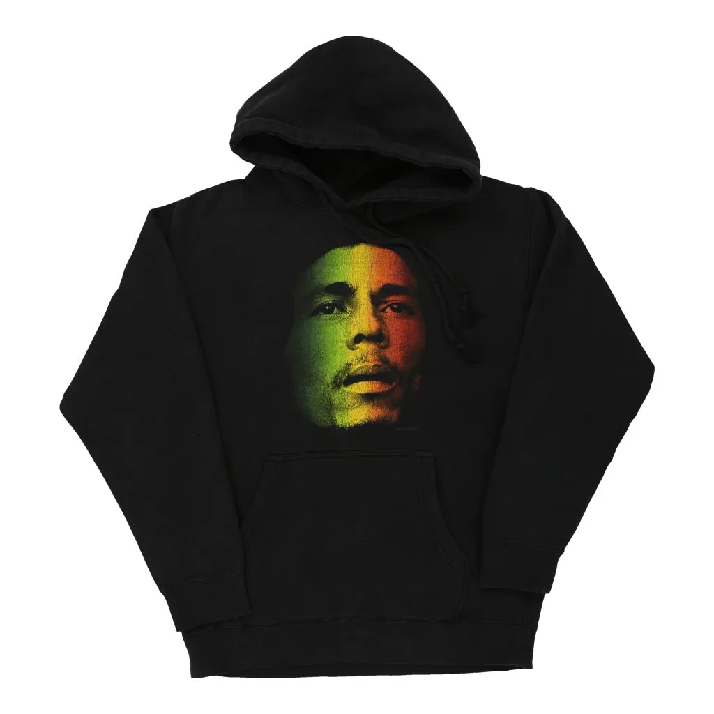 Bob Marley  Zion Rootwear Band Hoodie - Medium Black Cotton Blend