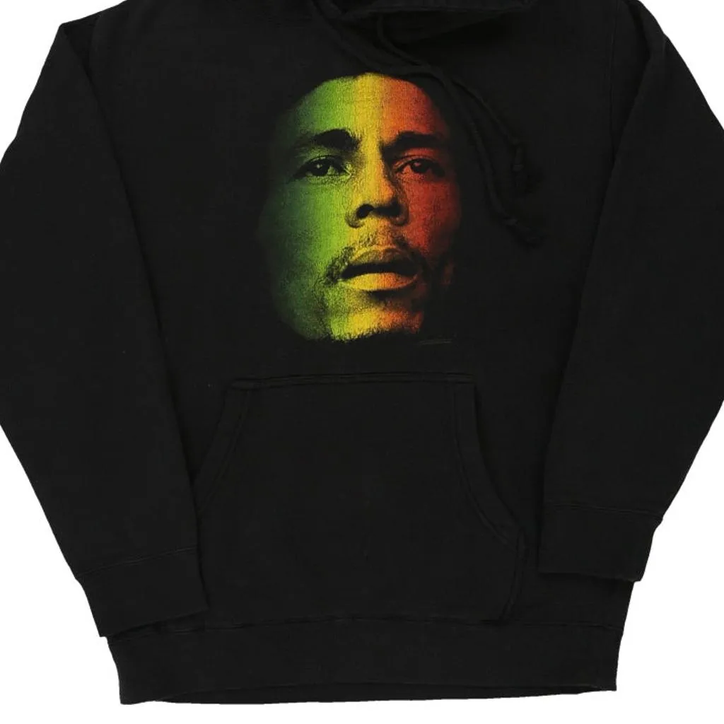 Bob Marley  Zion Rootwear Band Hoodie - Medium Black Cotton Blend