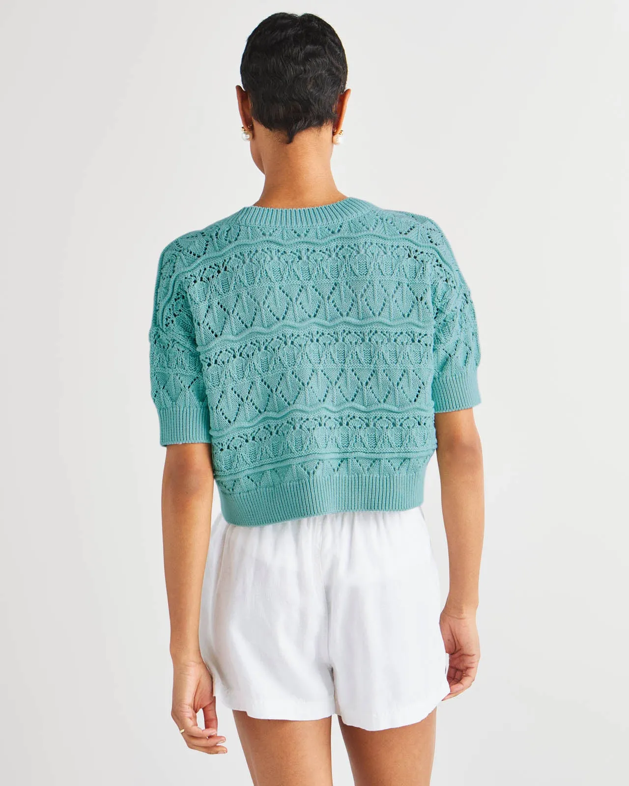 Brayden Short Sleeve Cardigan